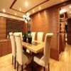 467_Dining Table, Luxury Motor Yacht Couach 115 for Charter in Greece and Mediterranean.jpg